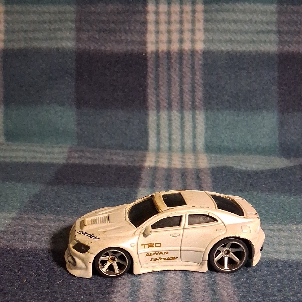 White Toy Car